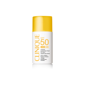 Clinque Sun Mineral Sunscreen Fluid for Face SPF 50