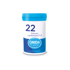 Omida Schüsslersalz Nr. 22 Calcium carbonicum D12
