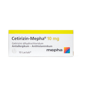 Cetirizin Mepha 10 Lactab