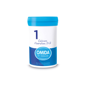 Omida Schüsslersalz Nr. 1 Calcium fluor­atum D12 Tabletten