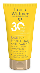 Louis Widmer Face Sun Protection Anti-Ageing LSF 30 ohne Parfum