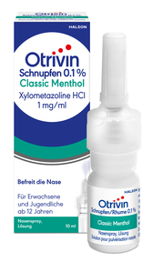 Otrivin Schnupfen 0.1% Classic Menthol