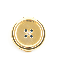 Metallic Compact Gold Button