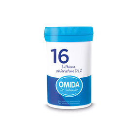 Omida Schüsslersalz Nr. 16 Lithium chloratum D12