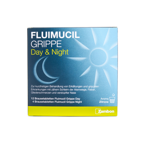 Fluimucil Grippe Day & Night