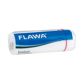 Flawa Fixelast elastische Gazebinde (in Cellophanfolie)