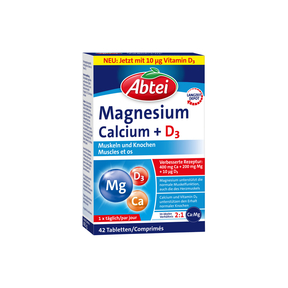 ABTEI Magnesium+Calcium+D3 Tabletten