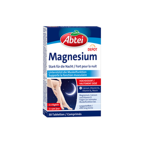 ABTEI Magnesium Stark für Nacht Tabletten