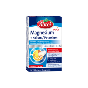 ABTEI Magnesium + Kalium Depot Tabletten
