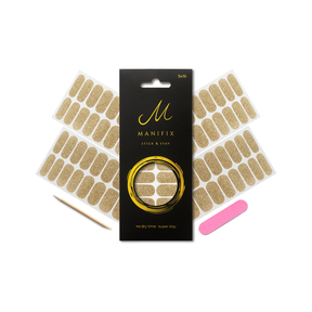 Manifix Nagelfolien Taking gold glitter