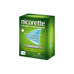 Nicorette Microtab Original Sublingual Tabletten