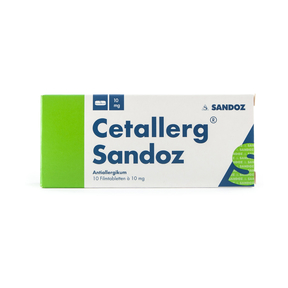 Cetallerg Sandoz 10 mg Filmtabletten