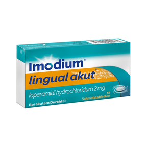 Imodium lingual Durchfall akut